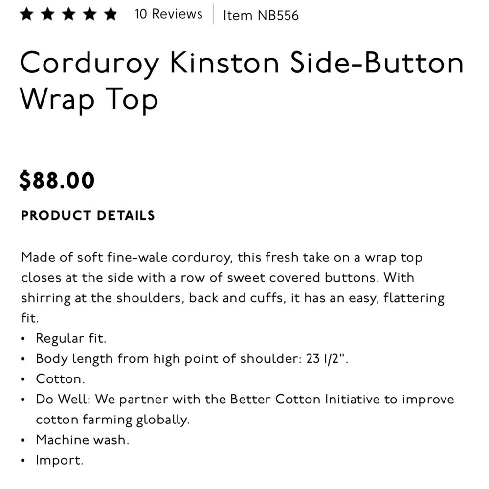 Madewell Forest Green V-Neck Blouse - Picture 3 of 14